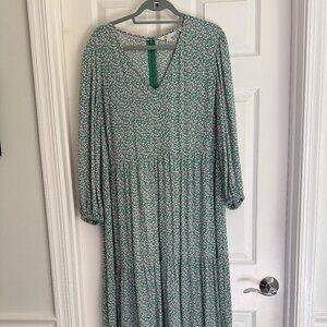 Boden Maxi Floral Bohemian Dress